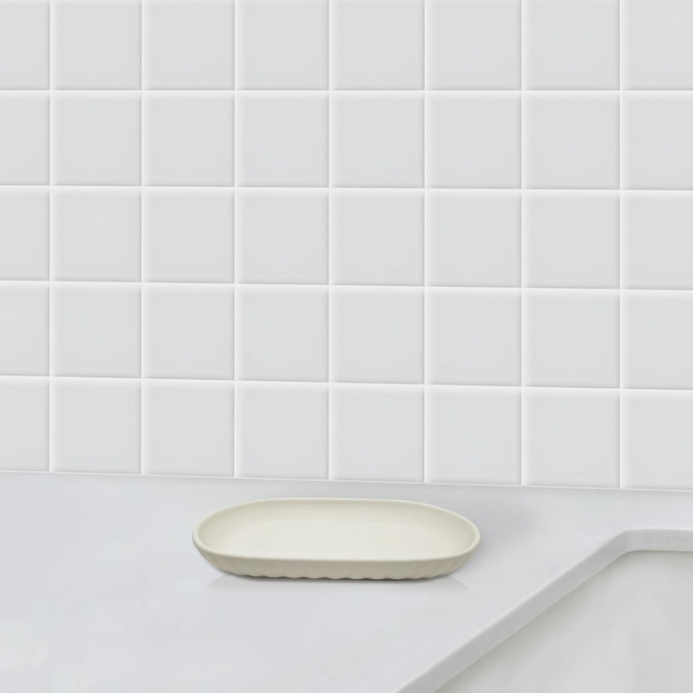 Beautiful By Drew Barrymore Bathroom Tray, Off-White photo 3