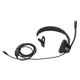 thumbnail image 1 of Monaural Customer Service Headset Volume Adjustment Single Sided Ear Headphone with Noise Cancelling Mic, 1 of 4