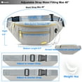 thumbnail image 7 of Entchin Small Fanny Pack Women Girl , Water Resistant Crossbody Waist Bag for Walking, Shopping, Cycling, 7 of 7