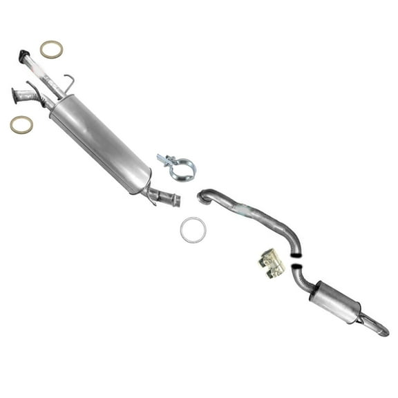 Exhaust Pipe System Muffler Resonator For 2008-2009 4.7L Toyota Sequoia