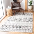 thumbnail image 2 of SAFAVIEH Amsterdam Gladwin Geometric Area Rug, Ivory/Grey, 4' x 4' Square, 2 of 8
