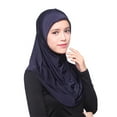 thumbnail image 4 of Harpily Head Scarf for Women Cover Women Hijab Inner Hat Cap Headscarf Full Muslim Scarf Hair Scarf for Women, 4 of 6