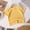 Yellow, variant on SGFCWSX Girls Cable Knit Short Sleeve T-Shirt, Soft Comfortable Top for Kids Classic Crew Neck Casual Daily Tees Pink Size 6-7 Years