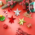 thumbnail image 7 of ZOEZOE 3 Pcs Mini Christmas Tree Topper Small Star Christmas Treetop Ornaments for Mini Tree Holiday Decorative Star for Xmas Home Decor, 7 of 7