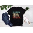 thumbnail image 1 of Custom The Man The Myth The Legend Shirt,Personalized Teacher Shirt,Personalized Fathers D - Black - M, 1 of 2