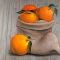 thumbnail image 2 of Atelier B Art Studio 15x15 Gold Ornate Wood Framed with Double Matting Museum Art Print Titled - Bag of Orange Fruit, 2 of 4