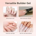 thumbnail image 3 of Base de uñas Builder MelodySusie en gel para uñas con efecto UV Soak Off, 3 of 8