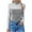 Gray, variant on Women's Tops Sexy Mock Turtle Neck Long Sleeve Tops Sheer Mesh Ruched Trendy Going Out Shirts Blouse Red L(L)