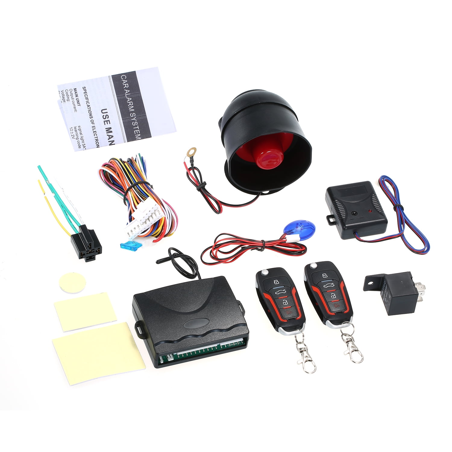 Car Alarm Auto Remote Control Central Kit Door Lock Locking Keyless Entry System 