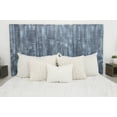 Barn Walls Blue Stonewash Headboard, Farmhouse Design, Solid Wood
