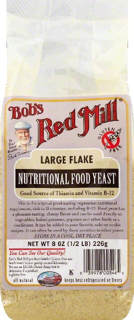 Bobs Red Mill Large Flake Food Yeast, 8 Oz by Bob'S Red Mill
