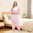 thumbnail image 6 of Alaiyaky Onesies Pajamas Unisex Adult for Women Men Animal Costume Cute Onesies Flannel Cartoon Cosplay Halloween Sleepwear Christmas New Year gifts, 6 of 6