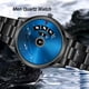 thumbnail image 4 of Reloj De Pulsera De Cuarzo Para Hombre, Reloj De aleación Para Hombre, Correa Negra Exquisita, Resistente Al Agua Para Regalo De Cumpleaños, 4 of 7