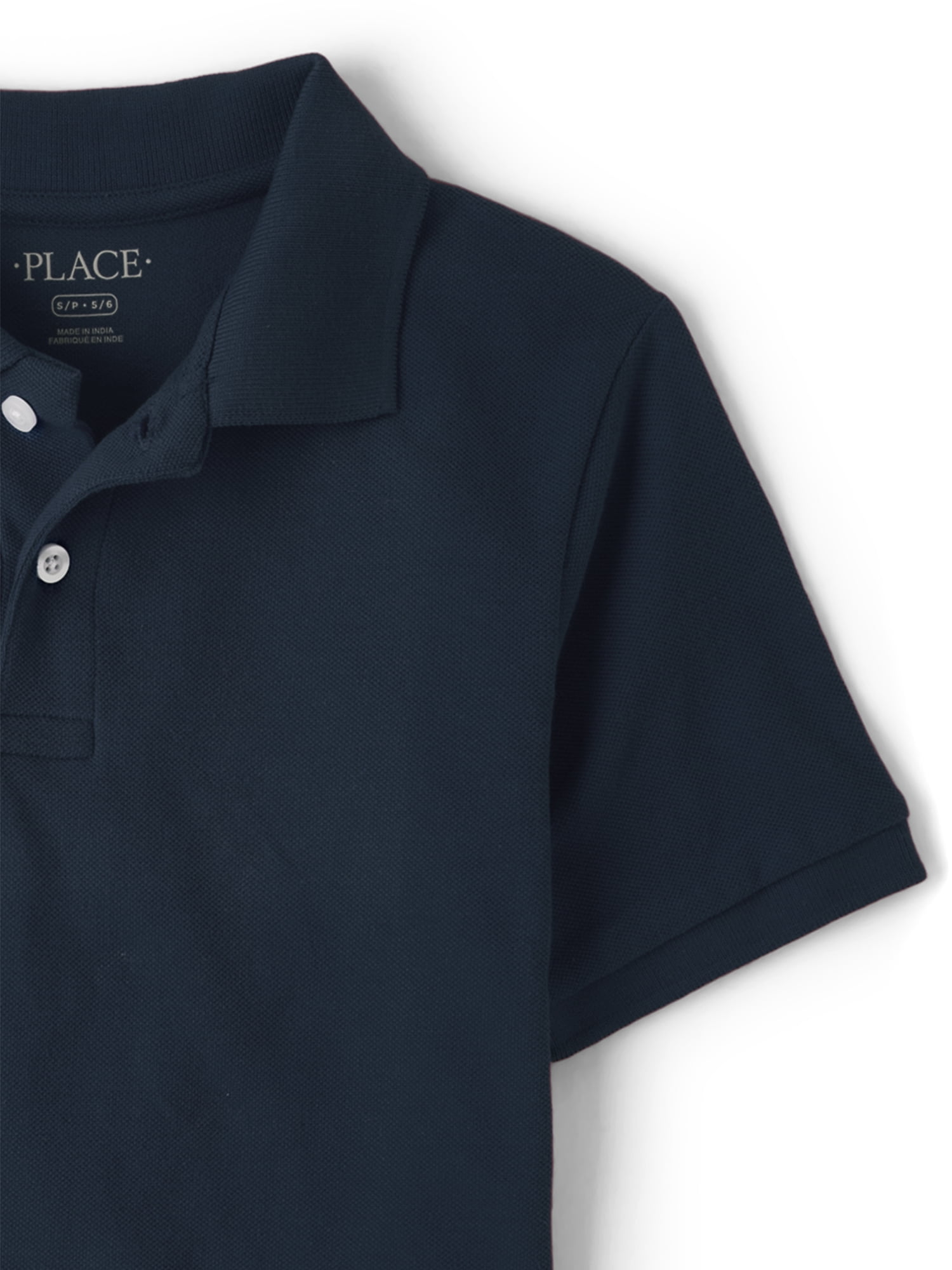 The Children's Place Boys Uniform Short Sleeve Pique Polo, Sizes XS-XXL