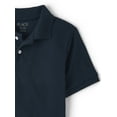 thumbnail image 3 of The Children's Place Boys Uniform Short Sleeve Pique Polo, Sizes XS-XXL, 3 of 3