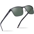 thumbnail image 1 of Gafas de sol CARFIA CA5225 metal polarizadas UV400 cuadradas para hombre, 1 of 5