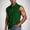 Green, variant on Dxzfnsa Mens Workout Tank Tops Vintage Half Button Sleeveless Round Neck Shirts Men's Fashionable Muscle Gym Running Vests Summer Solid Color Tops with Pocket