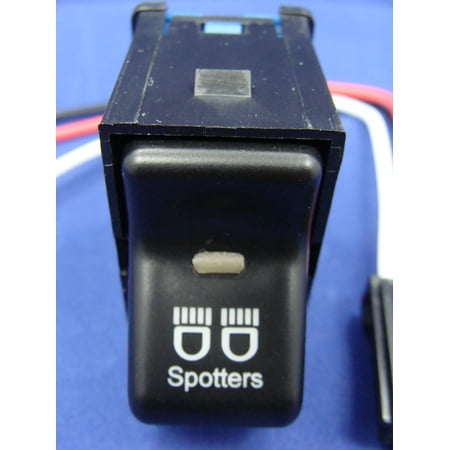 Jeep TJ Wrangler 1997-2006 Rocker Switch Spotter Emblem Light Switch