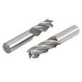 thumbnail image 1 of Diámetro de corte 5/8" 4 fluatas  de Mango recto HSS-AL FINAL Molino Enrutador Taladro de Metal  2pcs, 1 of 3
