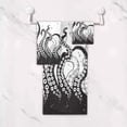 thumbnail image 5 of Coolnut 3 Piece Bath Towel Set, Soft Bathroom Towels Octopus Tentacles Curl Towels Fashion Print Quality Towels (Set of 3, 1 Bath Towel, 1 Hand Towel & 1 Washcloth) Washcloth Gift, 5 of 7