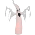 thumbnail image 3 of Sunnydaze 58" Self-Inflatable Holiday Spooky Glowing Ghost Outdoor Halloween Lawn Decoration with Red LED Light, 3 of 8
