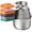 Multicolor, variant on Measuring Cups Set 8 Stainless Steel Stackable Nesting Measuring Cups for Measuring Dry and Liquid Ingredients