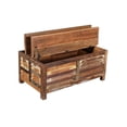 thumbnail image 3 of Pemberly Row Reclaimed Wood Storage Coffee Table in Natural Brown, 3 of 4
