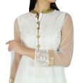 thumbnail image 2 of Bimba Women Classy Net Anarkali Kurta Kurti Long Bridal Maxi Indian Custom Dress, 2 of 3