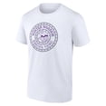 thumbnail image 2 of Men's White Minnesota Vikings Warriors Shield T-Shirt, 2 of 3