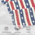 thumbnail image 3 of American Flag Stripes Print Pure Cotton Hand Towels for Bath Decorative Guest Towels Fingertip Towels for Bathroom Spa Gym, 2-Piece, 16 x 28 inches（280） Wash cloth, 3 of 7