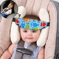 thumbnail image 3 of Reposacabezas de asiento de coche para niños de 2 piezas (amarillo + azul), posicionadores ajustables para dormir en asientos de coche, reposacabezas para niños para viajes en coche, accesorios para d, 3 of 5
