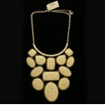 thumbnail image 6 of Erica Lyons Velvet Gift Bagged Statement-Necklace Gold-Tone/Black, 6 of 7
