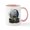 White/Pink Inside, variant on CafePress - Wolf Mug - 11 oz Ceramic Mug - Novelty Coffee Tea Cup
