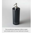thumbnail image 2 of Yamazaki Home  Round Shower Dispenser - Three Styles, ABS Plastic, Conditioner, 16.9 fluid oz., 500 ml Black, 2 of 7