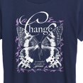 thumbnail image 3 of Instant Message - Change Moth - Women's Short Sleeve Graphic T-Shirt, 3 of 6
