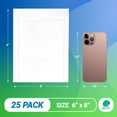 thumbnail image 2 of White Rigid Mailers, Paperboard Photo Envelopes, 25 Count, 6 x 8 in, 2 of 8