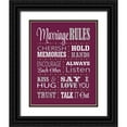 thumbnail image 1 of Robinson, Tamara 15x18 Black Ornate Wood Framed with Double Matting Museum Art Print Titled - Marriage Rules, 1 of 4