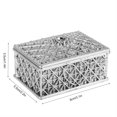 thumbnail image 1 of 12 Pieces Creative Square Gift Box, Hollow Candy Box Treasure Chest Shaped Hollow Candy Boxes Candy Boxes Wedding Party Hollow Plastic Candy Gift Container Decorative Accessories, 1 of 8