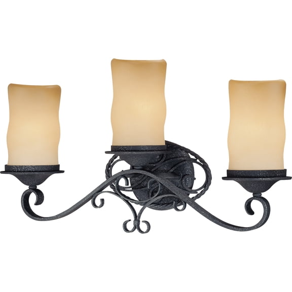 Volume Lighting 4583-36 Sevilla 3 Light 23" Wide Bathroom Vanity Light - Grey