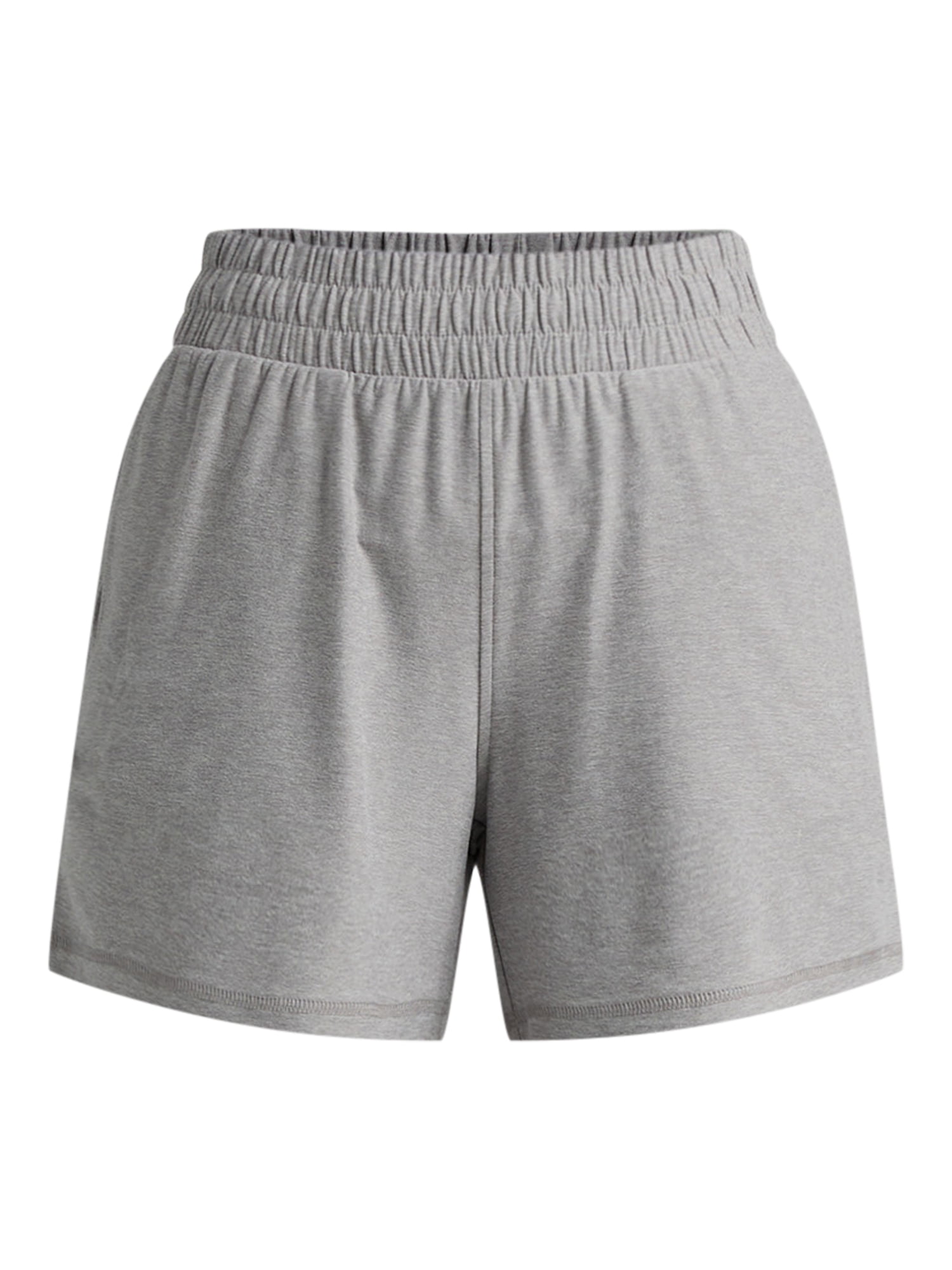 Athletic Works Women's and Women’s Plus ButterCore Soft Performance Gym Shorts, Available in 1, 2 and 5-Pack, Sizes XS-4X