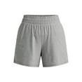 thumbnail image 3 of Athletic Works Women's and Women’s Plus ButterCore Soft Performance Gym Shorts, Available in 1, 2 and 5-Pack, Sizes XS-4X, 3 of 4