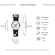 thumbnail image 4 of Montre Enfant(Rouge, dinosaure),Montre-Bracelet étanche pour Enfant Mouvement à Quartz,Conception de Dessin animé 3D,Montre Enfant Numérique pour 3 Ans à 13 Ans Fille Garçon, 4 of 4