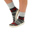 thumbnail image 2 of LazyOne Knitted Slippers, Cozy Slipper Socks for Winter, Unisex (Cabin Moose, S/M), 2 of 6