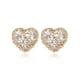 thumbnail image 1 of Pendientes pequeños en forma de corazón Brillar 925 accesorios de vestir Electrónica, 1 of 5