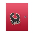 thumbnail image 2 of Head Case Designs Officially Licensed NHL Calgary Flames Plain Vinyl Sticker Skin Decal Cover Compatible with Microsoft Xbox One X Console, 2 of 8