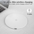 thumbnail image 4 of CNKOO Chargeur OJD-52C Chargeur Sans Fil Rond Qui Supporte la Charge Sans Fil, Chargeur Rapide pour Téléphones Mobiles, 4 of 5