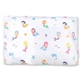 thumbnail image 6 of Wildkin Kids Microfiber Sheet Set for Boys and Girls - Full (Mermaids Blue), 6 of 9