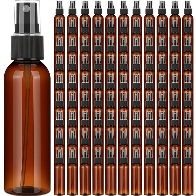 Botellas de aerosol Nuogo de 60 ml (2 oz) reutilizables de plástico, paquete de 100