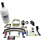 Angle View: Nitrous Express TWO CYLINDER "PROTON" SYSTEM W 2.5 LB BOTTLE, 2.5LB 61026-2.5P
