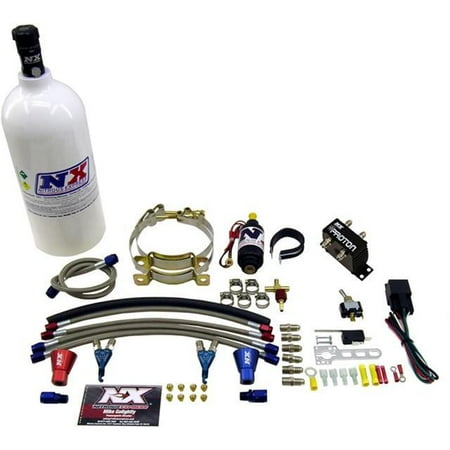 Nitrous Express TWO CYLINDER "PROTON" SYSTEM W 2.5 LB BOTTLE, 2.5LB 61026-2.5P
